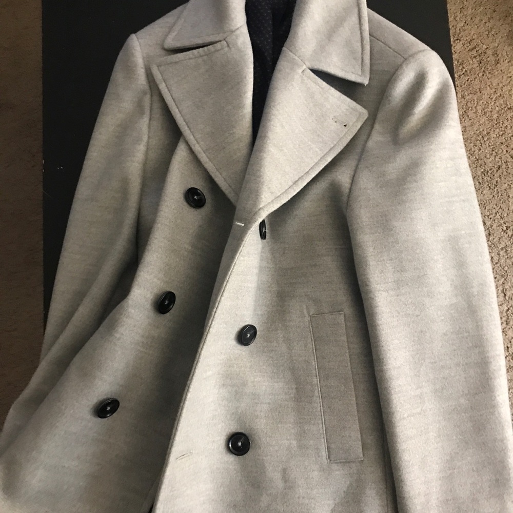 ASOS long pea coat